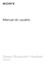 Sony SBH54 Manual de utilizare