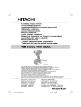 Hitachi WH14DDL Manual de utilizare