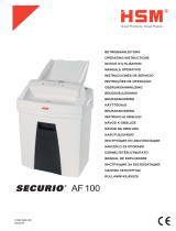 HSM Securio AF 100 Operating Instructions Manual