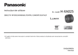 Panasonic HXA025E Instrucțiuni de utilizare