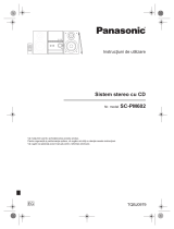 Panasonic SCPM602 Instrucțiuni de utilizare