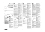Panasonic RBM700BE Instrucțiuni de utilizare