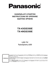 Panasonic TX43GS350E Instrucțiuni de utilizare