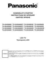 Panasonic TX43HX600E Instrucțiuni de utilizare