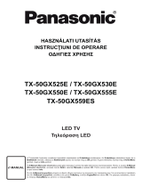 Panasonic TX50GX550E Instrucțiuni de utilizare