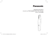 Panasonic ERGK80 Instrucțiuni de utilizare