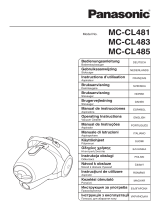 Panasonic MCCL481 Instrucțiuni de utilizare