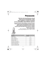 Panasonic KXTGH710FX Instrucțiuni de utilizare