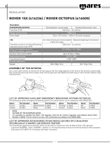 Mares Rover 15X / Rover Octopus Manualul proprietarului