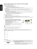 Acer XB273UNV Ghid de inițiere rapidă