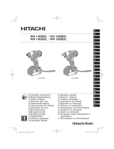 Hitachi WH 14DBDL Instrucțiuni de utilizare