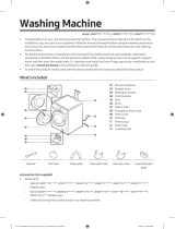 Samsung WW70T554DAT Manual de utilizare