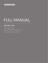 Samsung HW-S40T Manual de utilizare