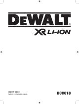 DeWalt DCC018N Manual de utilizare