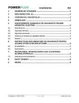 Powerplus POWPB90700 Manualul proprietarului