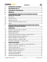 Powerplus POWX153 Manualul proprietarului