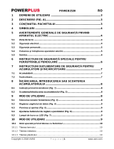 Powerplus POWEB2530 Manualul proprietarului