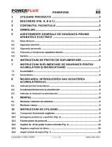 Powerplus POWDP2550 Manualul proprietarului