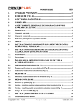 Powerplus POWDP25100 Manualul proprietarului