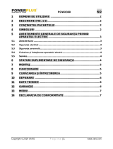 Powerplus POWX300 Manualul proprietarului