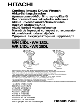 Hitachi WR 18DL Manual de utilizare