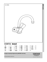 GROHE COSTA trend Manual de utilizare