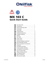 Nilfisk MX 103C Manualul proprietarului