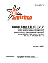 Smithco Sand Star Instrucțiuni de utilizare