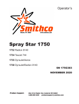 Smithco Spray Star 1750 Instrucțiuni de utilizare