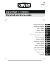Xavax Digital Roasting Thermometer Manual de utilizare