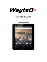 WayteQ xTAB-100s Manual de utilizare