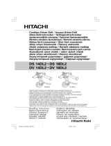 Hitachi DV 18DL2 Handling Instructions Manual