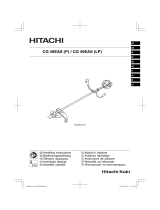 Hitachi CG 40EAS (P) Handling Instructions Manual