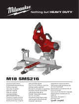 Milwaukee M18 SMS216 Original Instructions Manual
