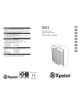 Xpelair GX12 Installation And Operating Instructions Manual