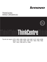 Lenovo ThinkCentre M58 Ghidul Utilizatorului