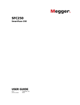 Megger SFC250 Manual de utilizare
