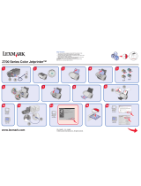 Lexmark 20M0000 - Z 735 Color Inkjet Printer Quick Manual