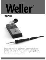 Weller WSP 80 Instrucțiuni de utilizare