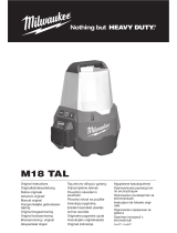 Milwaukee M18 TAL Original Instructions Manual