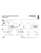 Lenovo Thunderbolt 3 Ghid de inițiere rapidă