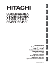 Hitachi CS38EK Manualul proprietarului