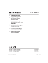 EINHELL TE-CD 18/48 Li-i (2x2,0Ah) Manual de utilizare