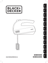 BLACK+DECKER BXMX500E Manual de utilizare