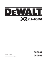 DeWalt DCD991 Manual de utilizare