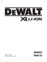 DeWalt DCH033 Manual de utilizare