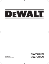 DeWalt DW729KN Manual de utilizare