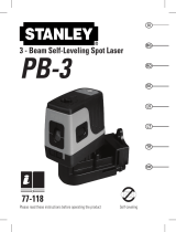 Stanley PB3 Manual de utilizare