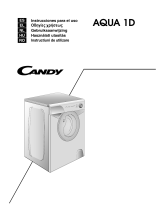Candy AQUA 1041D1/2-S Manual de utilizare
