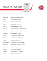 Hoover HFDN 1L360OW-17 Instrucțiuni de utilizare